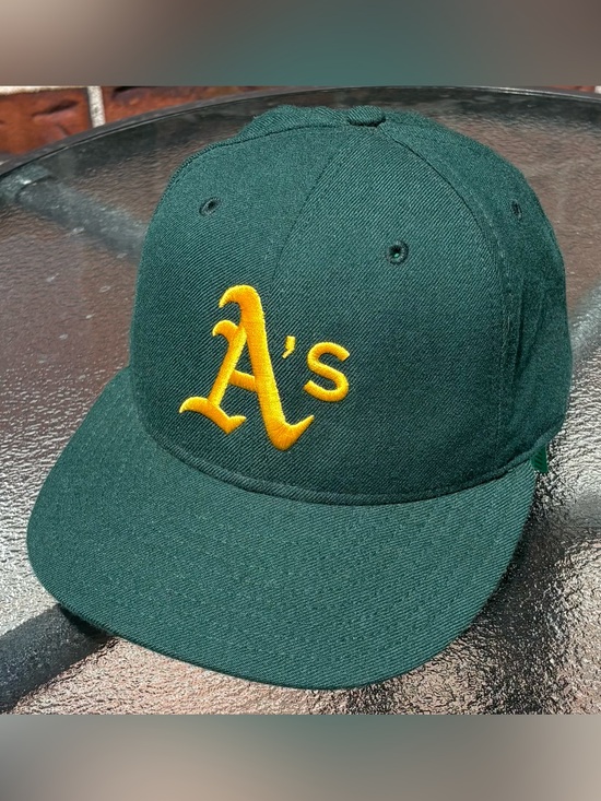 New Era Other - Vintage 90’s New Era Pro Model Oakland A’s Diamond Collection Fitted Hat 7 1/4